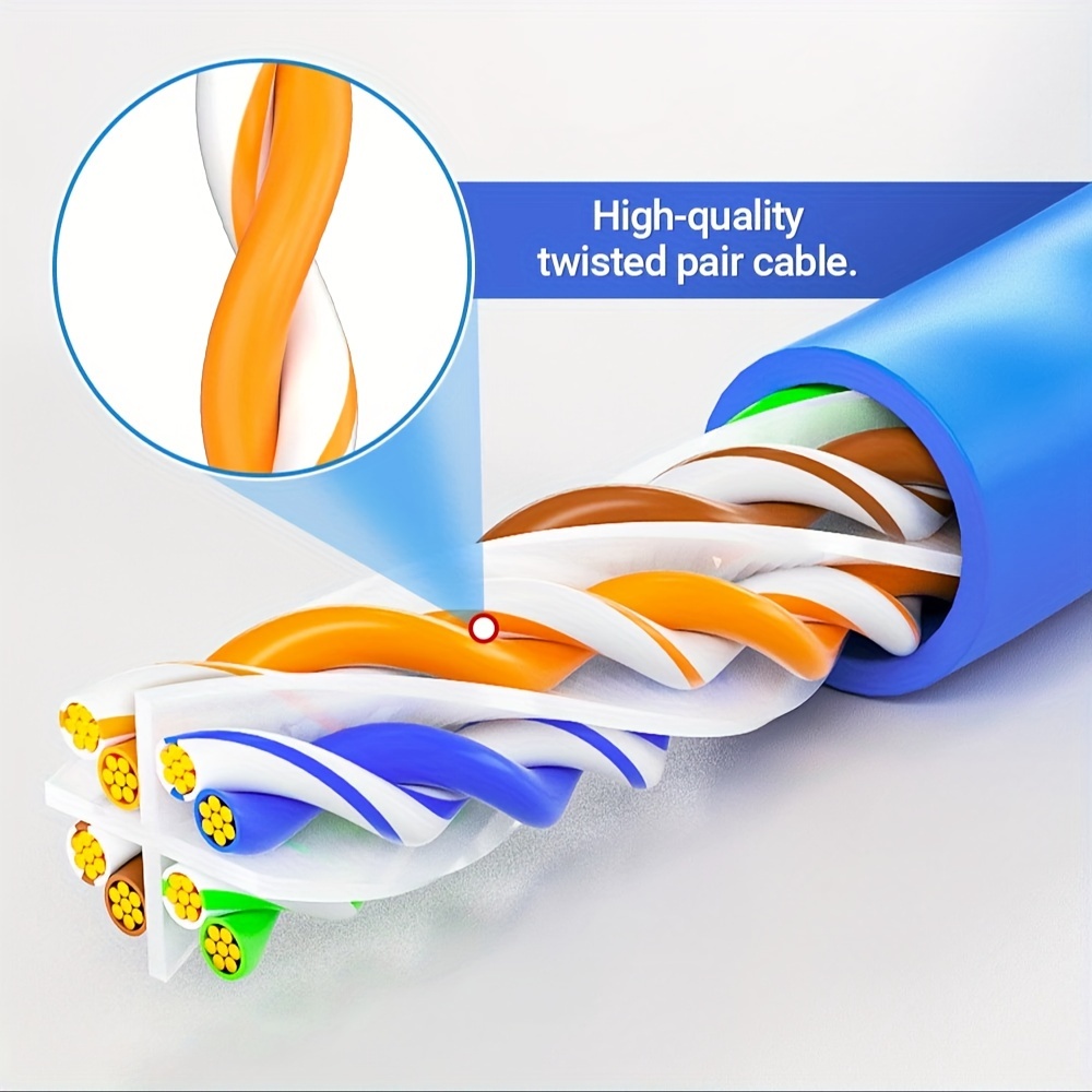 rj45 ethernet cable cat6 lan cable 24awg utp cat 6 network cable patch cord for desktop computers modem router details 7