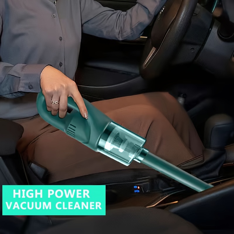 portable handheld vacuum cleaner usb charging dual use for home office strong 3 1kpa suction rechargeable 1800mah lithium battery multiple attachments electronic component cleaning details 2