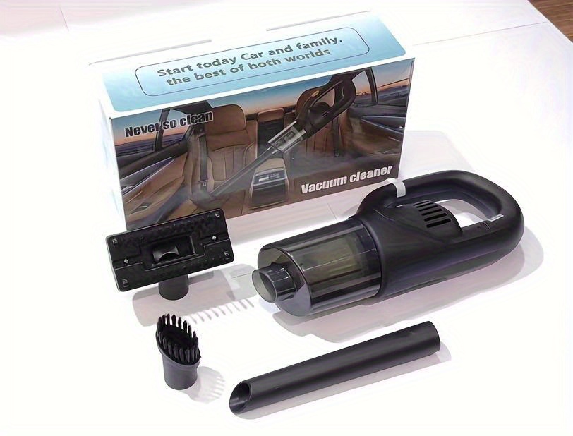 portable handheld vacuum cleaner usb charging dual use for home office strong 3 1kpa suction rechargeable 1800mah lithium battery multiple attachments electronic component cleaning details 9