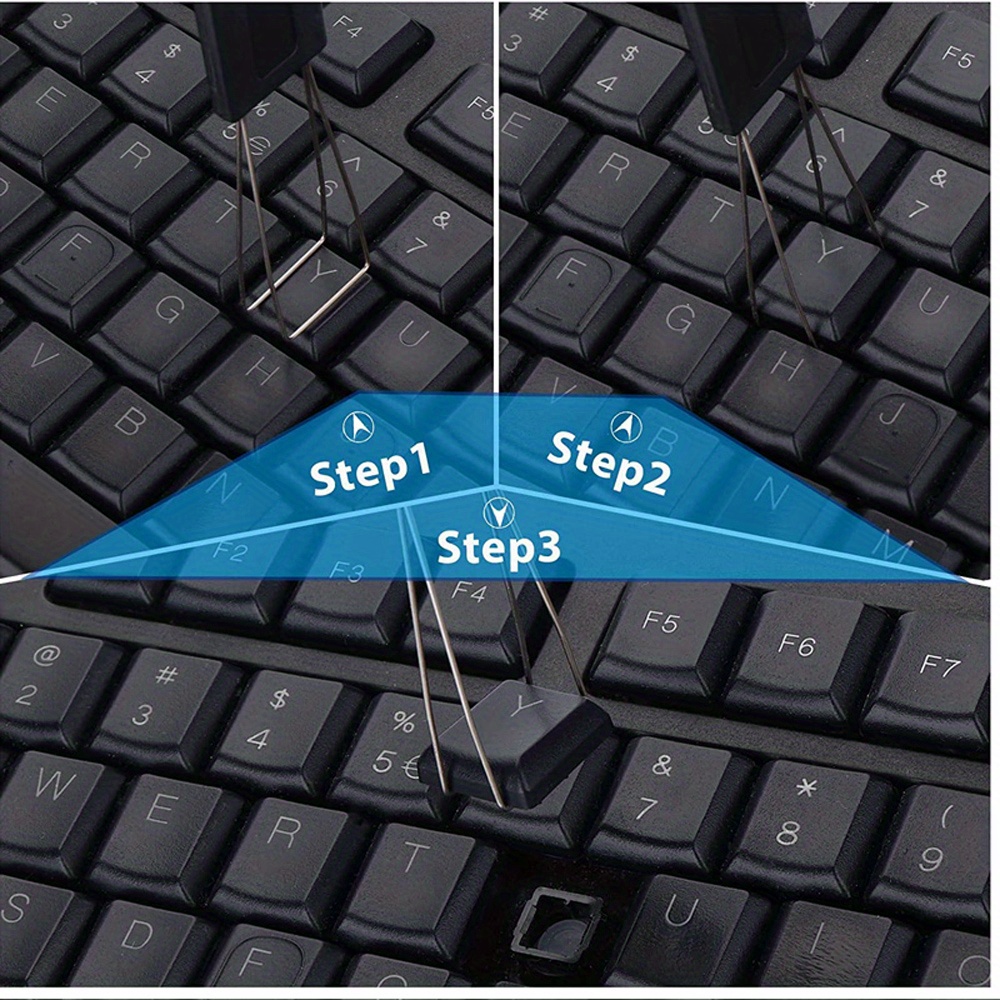 key puller mechanical keyboard key cap disassembly tool to take keyboard cleaning and care details 4