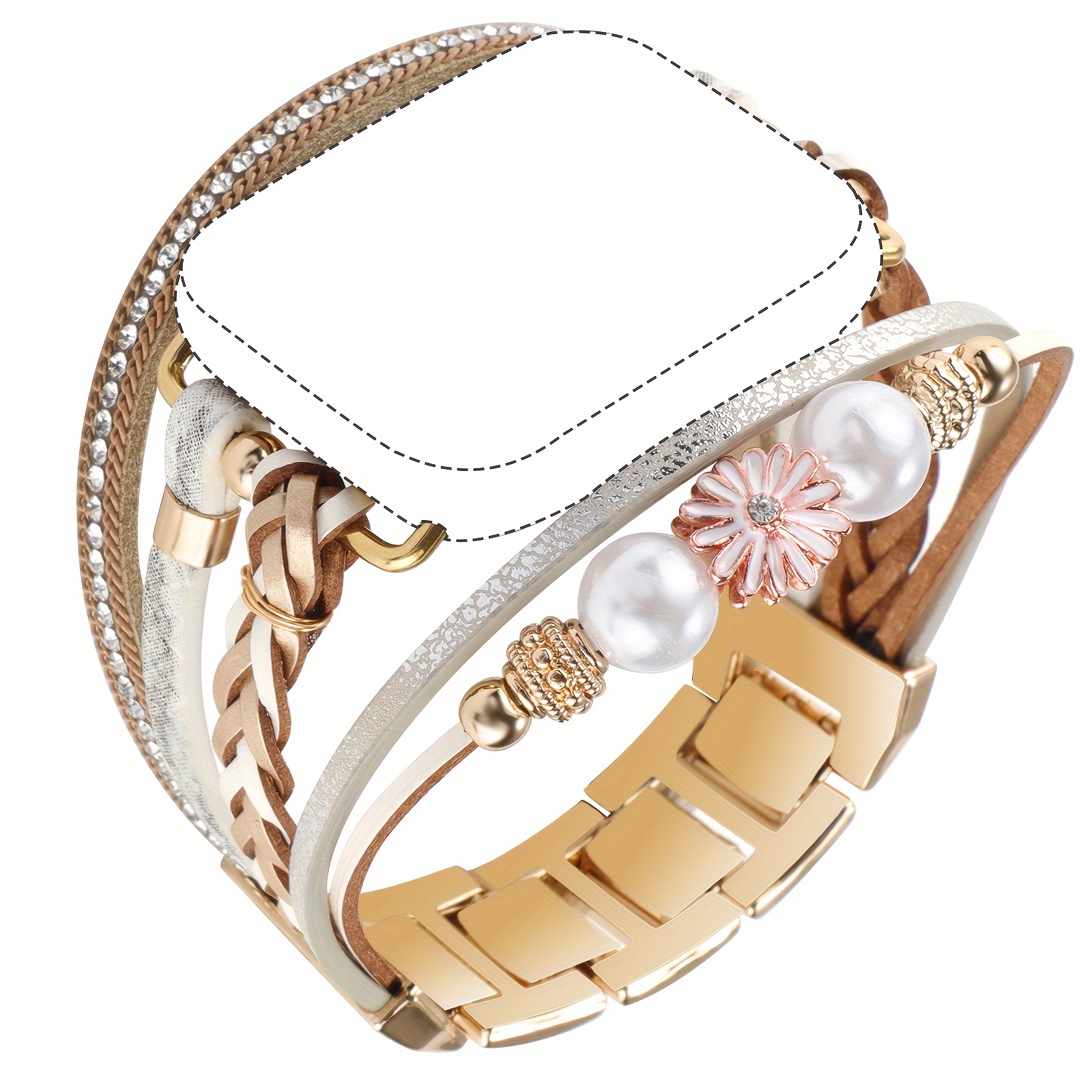 for   watch strap accessory with daisy strap details 1